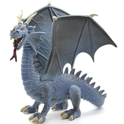 Image of 3D Flying Dragon Dinosaur Toys for Kids Realistic Dinosaurs Figure Playset Item Learning & Educational Dino World Dragons Toys for Girls & Boys Animal Action Figurine Birthday Gift