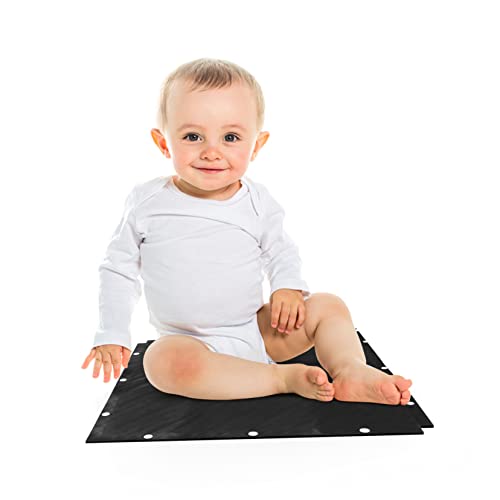 Kisangel 1Pc Baby'S Living Siliconen Speelveld Comfortabel Kruipen Dikke Kamer Kidszwart Zwart Zacht Baby Grote Kruipen Dikker Speelkleed Kinderen Anti Voor Antislip Thuis Vloertapijt - Afbeelding 7