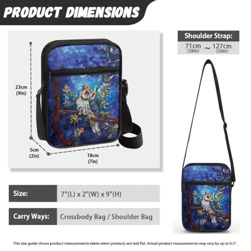 Kuiaobaty Women Crossbody Bag Stylish Sling Bag Small Messenger Bag Casual Satchel Purse3