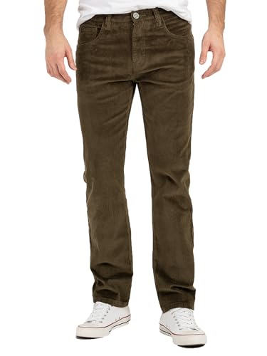Rock Creek Herren Cordhose Hose Stretch Basic Bootcut Hose Regular Fit...