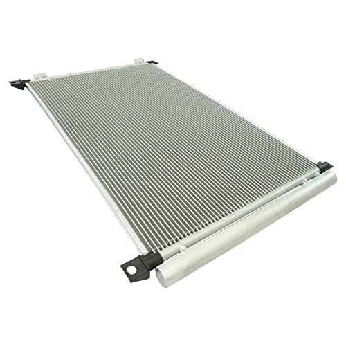 Image of TRQ A /C Condenser and Receiver Drier Assembly Compatible with 2014-16 Nissan Rogue 17-19 Rogue S 17-19 SV SL 2020