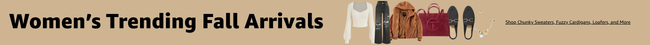 Women's Trending Fall Arrivals