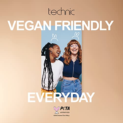 Technic Mega Mattes Nude Eyeshadow Palette - 12 Pigmented, Professional, Long Lasting, Easy to Apply and Blendable Matte Shades for the Perfect Look for Day or Night 18g - Image 7