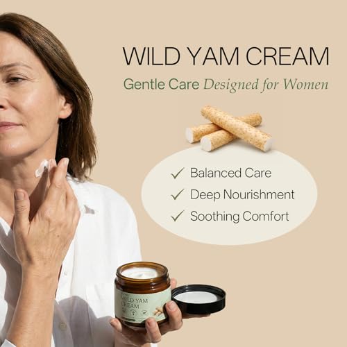 Image of Organic Wild Yam Cream for Women - Soothing & Balance