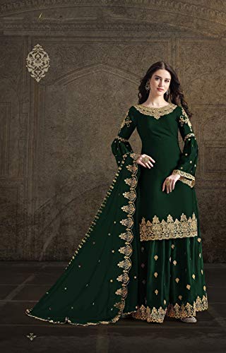 Prija Collection Ready to Wear Indian Pakistani Wedding Wear Palazzo Style Salwar Suit for Women3