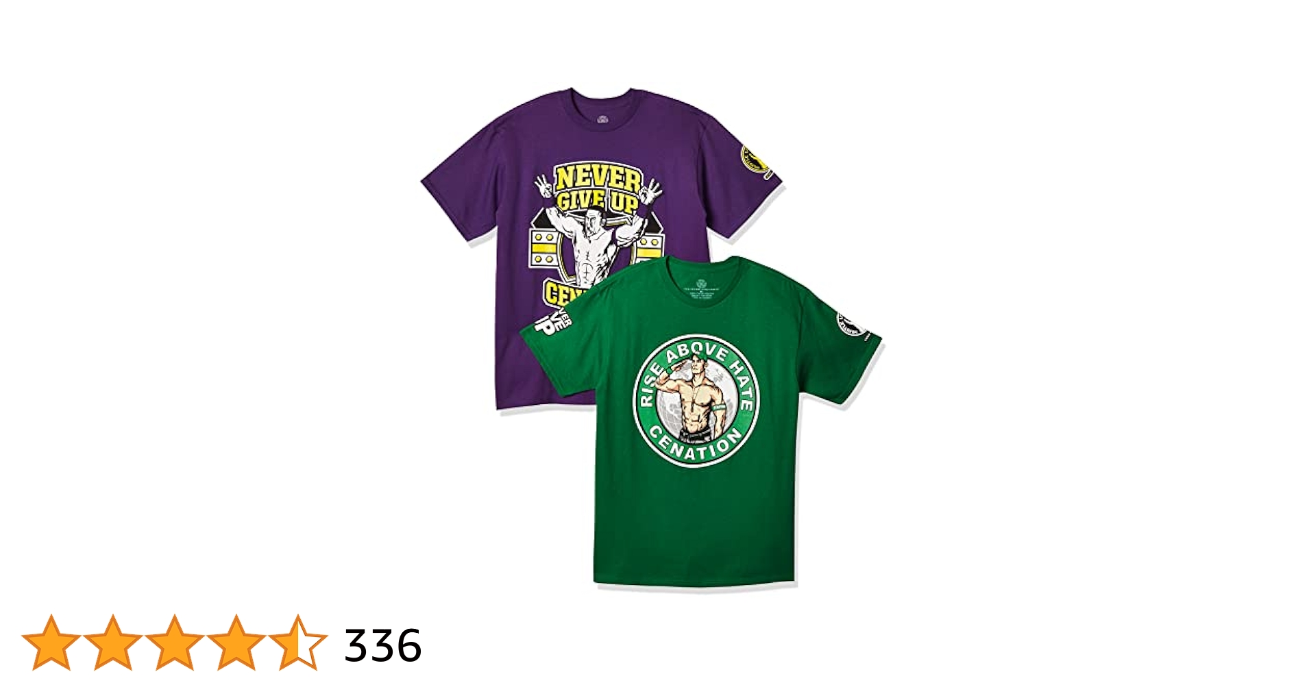 Amazon.co.jp: プロレス tシャツ WWE ジョン シナ 4枚セット