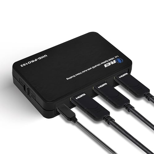Image of OREI 4K@60Hz 1x2 HDMI Splitter (Downscaler) (UHD-PRO102)