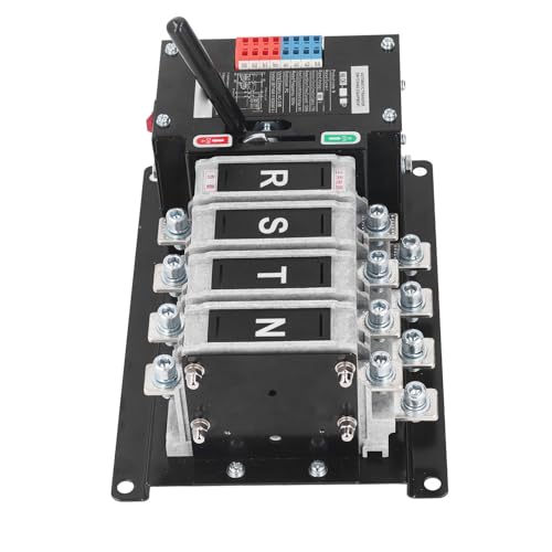 Power Auto Manual Transfer Switch Millisecond Switching for Shopping Malls and Nurseries AC400V (63A)