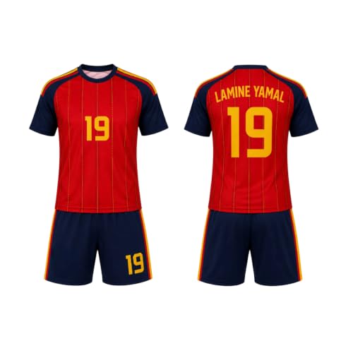 Image of New Spain Away 2026 Jersey Lamine Yamal Jersey for (Kids,Boys and Men)