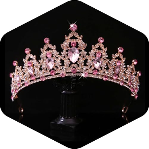 Tiaras y coronas de cristal fina pedrería para novias y desfiles de alta costura