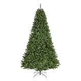 National Tree 9 Foot North Valley Spruce Tree, Hinged (NRV7-500-90)
