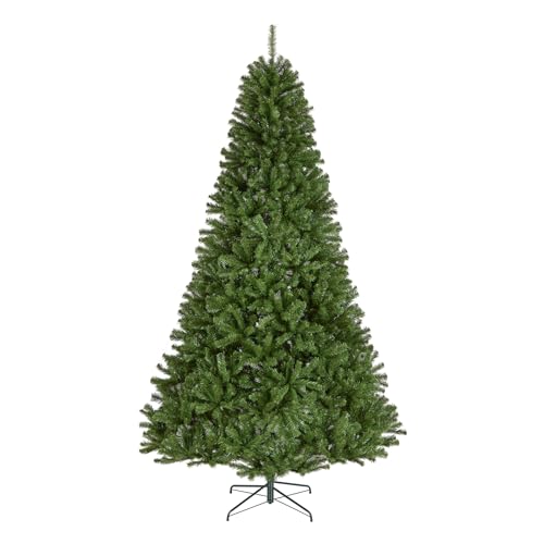 National Tree Company Artificial Full Christmas Tree, Green, North Valley Spruce, Includes Stand, 9 Feet