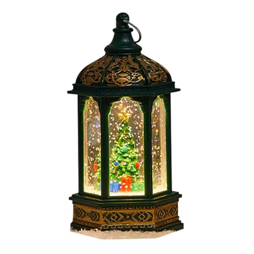 Sionhiuo De Nieve Navideño,Decoración Navideña para El Hogar - Iluminado Decoración para Escritorio Reuniones Hogar Fiestas Navidad
