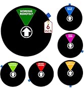 Privacy Door Signs, 6 Options Office Privacy Sign, Do Not Disturb/Come in Welcome/Out of Office/W...