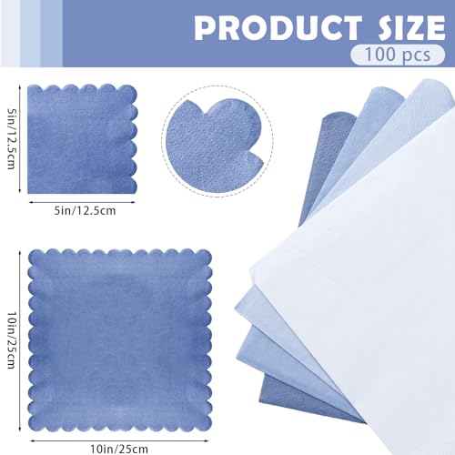 Reviews de Servilletas azules - los preferidos. 8 Imagen adicional