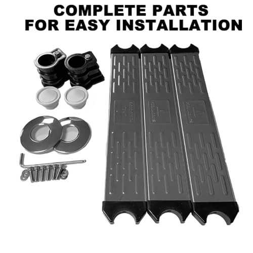 Escalera para piscina de acero inoxidable con 3 peldaños antideslizantes miniatura 6