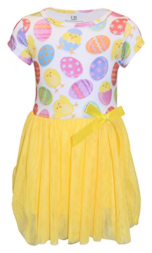 Unique Baby Girls Easter Chick Egg Hunt Tutu Skirt Dress