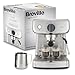 Breville Macchina per caffè Espresso Barista Mini, Sistema Thermoblock con Tecnologia PID, vaporizzatore, Pompa Italiana 15 Bar, capacità 2 l, 1350 W, 2 Cups, Acciaio Inossidabile, Argento immagine
