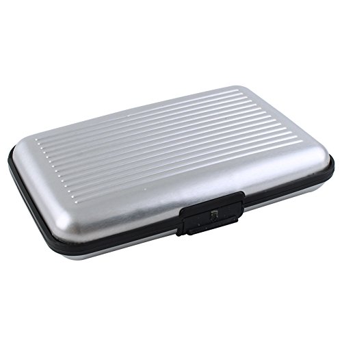 Preisvergleich Produktbild Merssavo Kreditkartenetui Aluminium Kreditkartenhalter Metall Karten Box