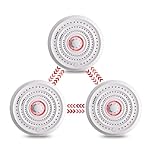 SAFE TECH Heat Alarm, 10 Year Battery Heat Detector, Wireless Interconnected Alarm with Advanced Thermistor, Heat Alarm for Kitchen, Garages, Lofts, Boiler Rooms and Laundry Rooms, 3 Pack