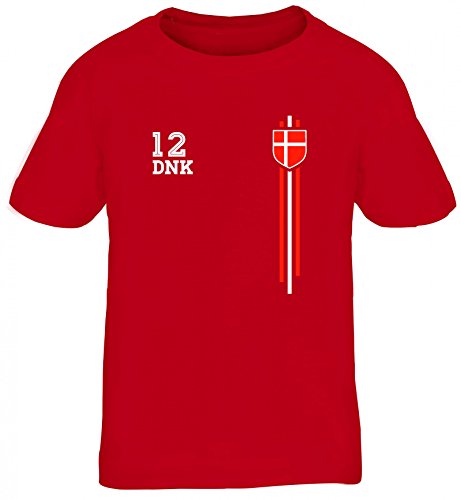 Denmark Soccer World Cup Fussball WM Fanfest Gruppen Kinder T-Shirt...