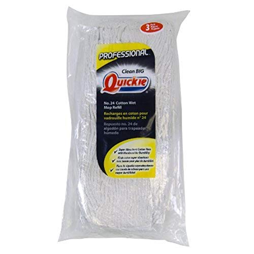 Quickie Lysol Antimicrobial Refill for Sponge Mop, 6-Pack, 12-Pack