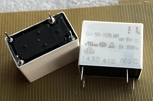 Relé 12V 4 pines OJ-SH-112LMH con capacidad de conmutación de 8A para fuentes de alimentación