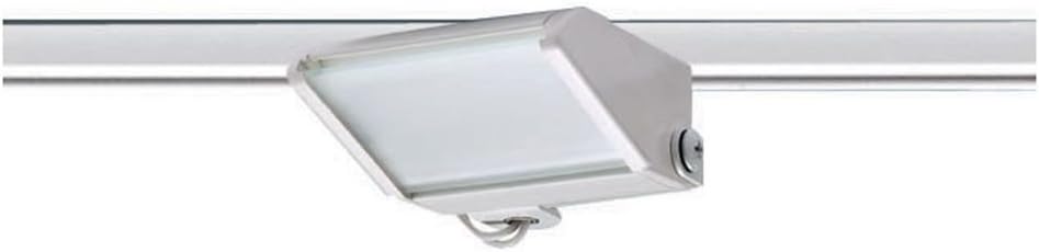 Modern Track Light Head in White Finish