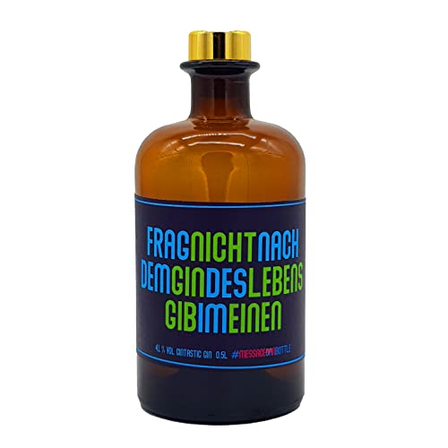 GINTASTIC Gin | Gin Sonderedition | Message on a bottle | #Meassageonabottle ein gintastisches Geschenk (Gin des Lebens)
