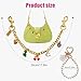 Xandova Bag Charm Cherry Purse Extender Chain, Elegant Gold Purse Charms for Women(Gold)