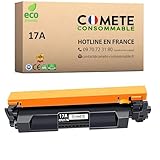 COMPATIBILITÉ : Ces toners pour HP 17A sont compatibles avec les modèles d'imprimantes HP LaserJet Pro M102W M130nw M130fn M130fw M102a M130a Imprimante