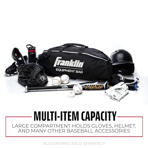 Franklin Sports Junior Equipment Bag (Black) - image 2
