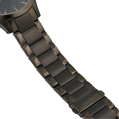 Armani Exchange Analog Men's Stainless Steel Watch AX2104 (Black Dial Black Colored Strap) - Image 6