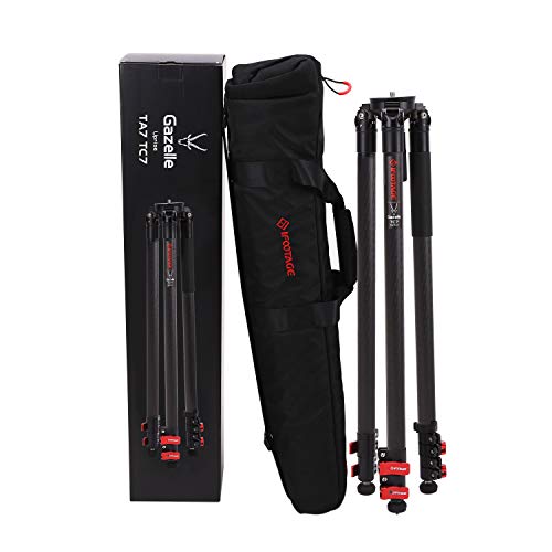 Ficha técnica IFOOTAGE Trípode de 155 cm de Fibra de Carbono para cámara de vídeo con Clip rápido, Carga máxima de 9 kg, Compatible con videocámaras réflex Digitales Canon, Nikon y Sony - Fernando Cortés