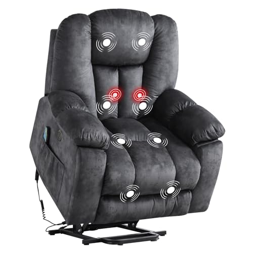 Canmov Large Power Lift Recliner Chair With Massage thumb #7