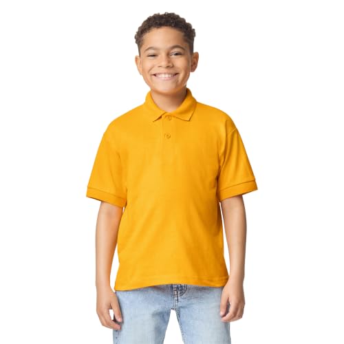 Image of Gildan Kids' DryBlend Short Sleeve Polo, Style G8800b, 3-Pack