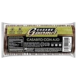 Casabe Gourmet Casabito – Box of 12 packs of Casabe Cracker with Garlic Flavor of 30 units each...