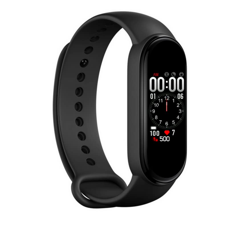 Mabron Smart Fitness Band M8 Lite Band Bracelet/Fitband, Heart Rate Monitor Sensor OLED Bluetooth Wristband Waterproof Sports Health Activity Tracker Watch for All Boys/Girls