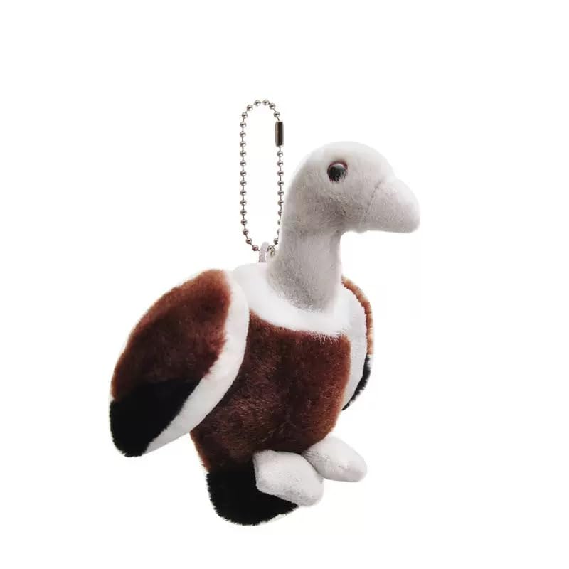 Peluche animaux en peluche vautour mini pour collection