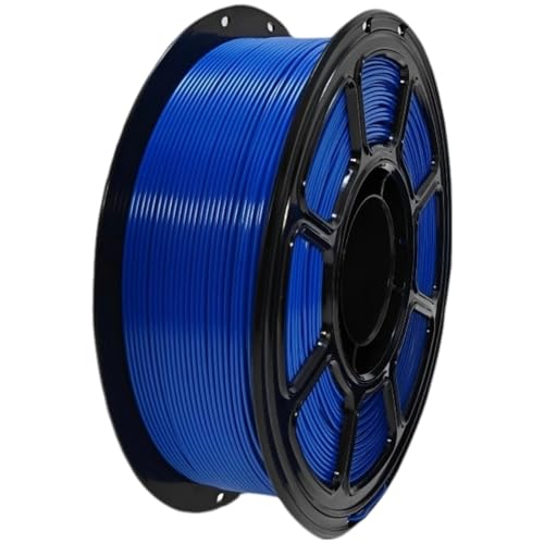 HXOOXH 3D Printer PLA Plus Filament, Printing Materials for Beginners, 1.75mm 1kg (Blue)