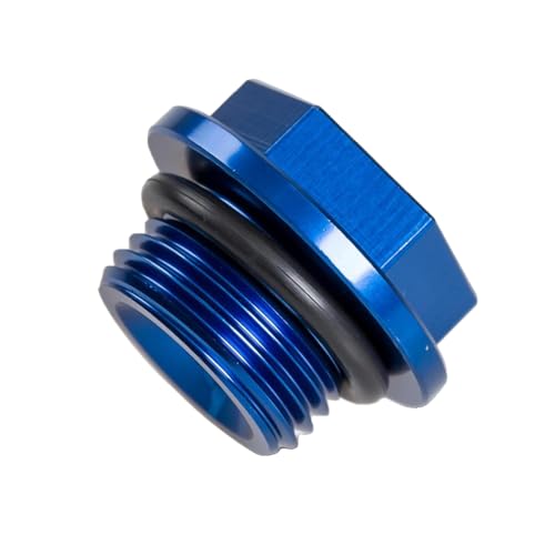 Bouchon d'huile en aluminium bleu idéal pour motocross KX et RMZ