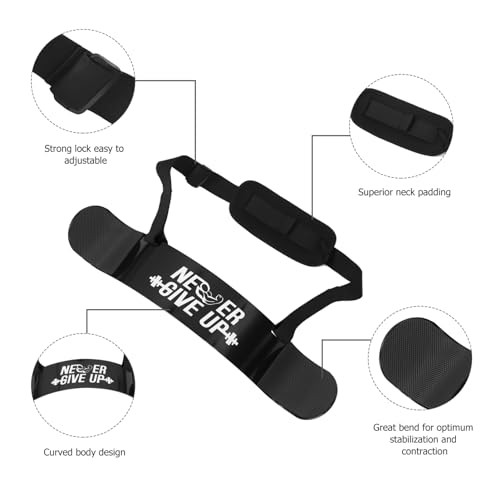 OHPHCALL Training Board Bicep Strengthener Exercise Machines Tools for Men arm Exercises Biceps Bicep curl Support arm for Biceps arm Triceps Aluminum Alloy Headband Man Body - Image 3