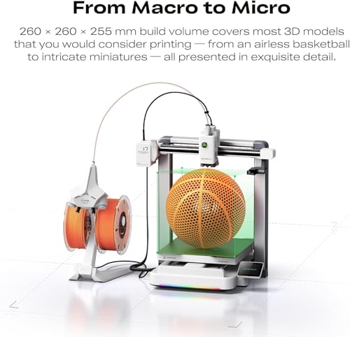 Image of 3IDEA Creality SPARKX I7 3D Printer, Multi Color Need CFS AI Photo 3D Printing 500mm /s High Speed 95% Pre-Assemble RGB Light Smart AI Camera Auto-Leveling Essential Parts Low Noise 10.24x10.24x10 inch