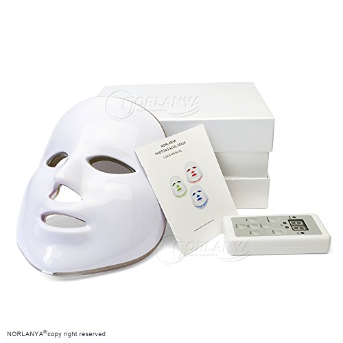Norlanya Foldable PDT LED Photon Rejuvenation Anti-Aging Device - 420pcs Lamps, Red Blue Yellow Light