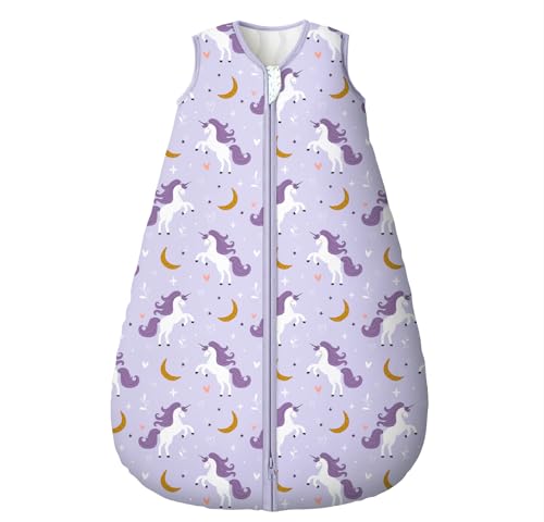 Image of Yoofoss Baby Sleep Sack 0-6 Months, TOG 2.5 Baby Wearable Blanket with 2-Way Zipper, 100% Organic Cotton Fabric Winter Newborn Sleeping Sack, Warm Soft Comfy