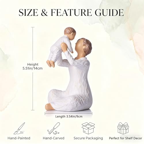 Figura Decorativa de Resina para Abuela 5.5 pulgadas miniatura 2