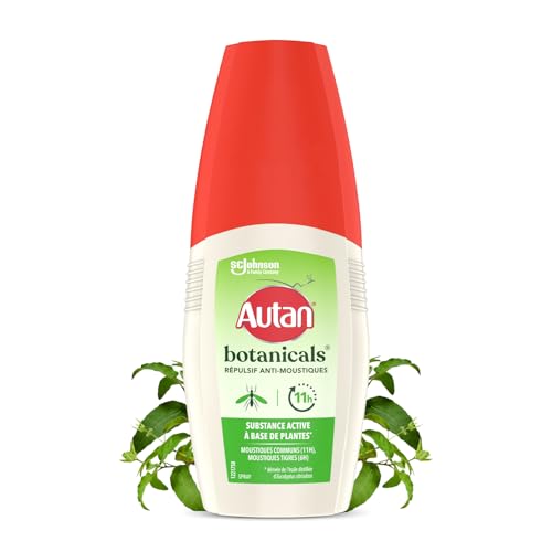 Autan Botanicals Pumpspray Insektenschutz, natürlicher Wirkstoff aus Zitronen Eukalyptus-Öl, Travel Essentials, 1er Pack (1 x 100 ml)