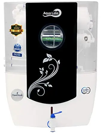 AQUA DOVE Non Electronic Water Purifier UF Technology AL, Black