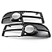 Parachoques Delantero Parrilla Frente Bajo Parachoques Lateral Luz De Niebla Grille Par Fit For Audi A4 B7 S-Line S4 06-08 Rejilla Delantera para Auto