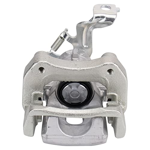 Image of TRQ Rear Brake Caliper Set Zinc Coated Brackets Hardware Compatible with 2009-2010 Pontiac Vibe 2009-2013 Toyota Matrix